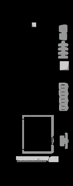 Планировка: 1-комнатная, 29.8 м²